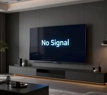 تلویزیون بدون سیگنال
